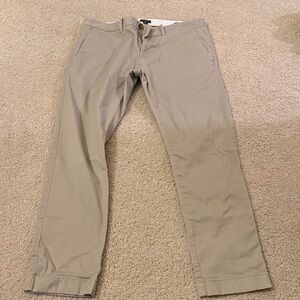J. Crew Men's Flex Slim Tan Chinos